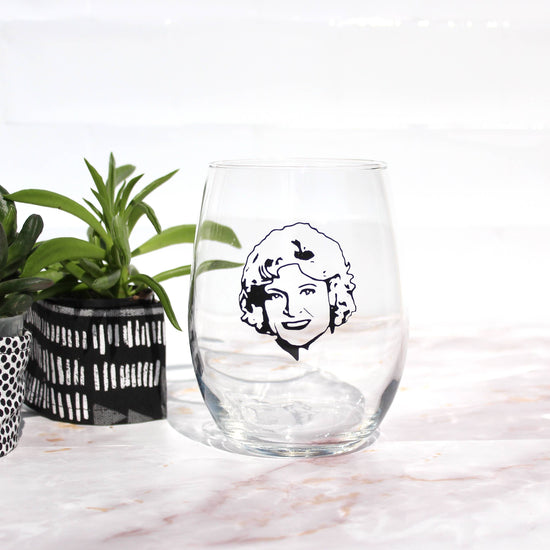 ROSE GG WINE GLASS