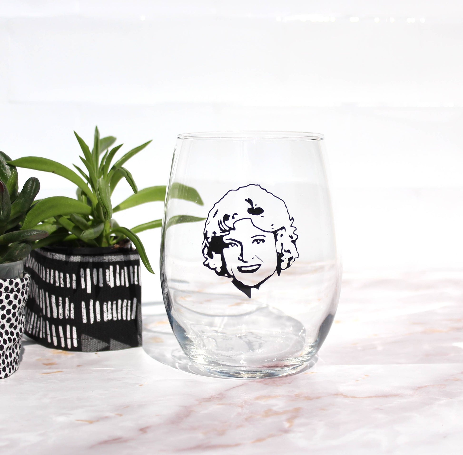 ROSE GG WINE GLASS