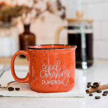 GOOD MORNING PUMPKIN MUG
