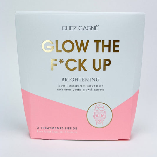 GLOW THE F*CK UP SHEET MASKS