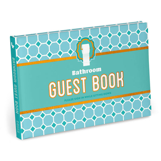 BATHROOM GUEST BOOK NEW