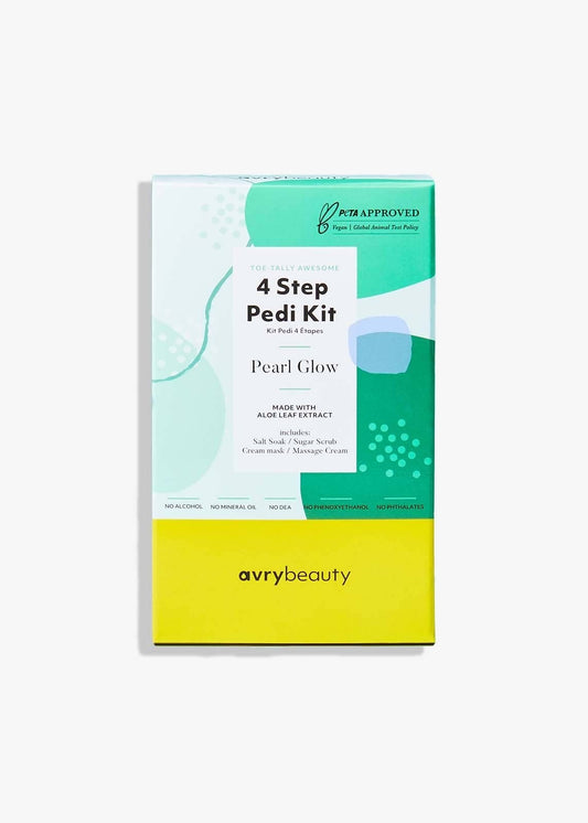 PEARL GLOW 4 STEP PEDI KIT