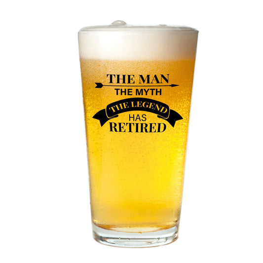 THE LEGEND HAS RETIRED PINT