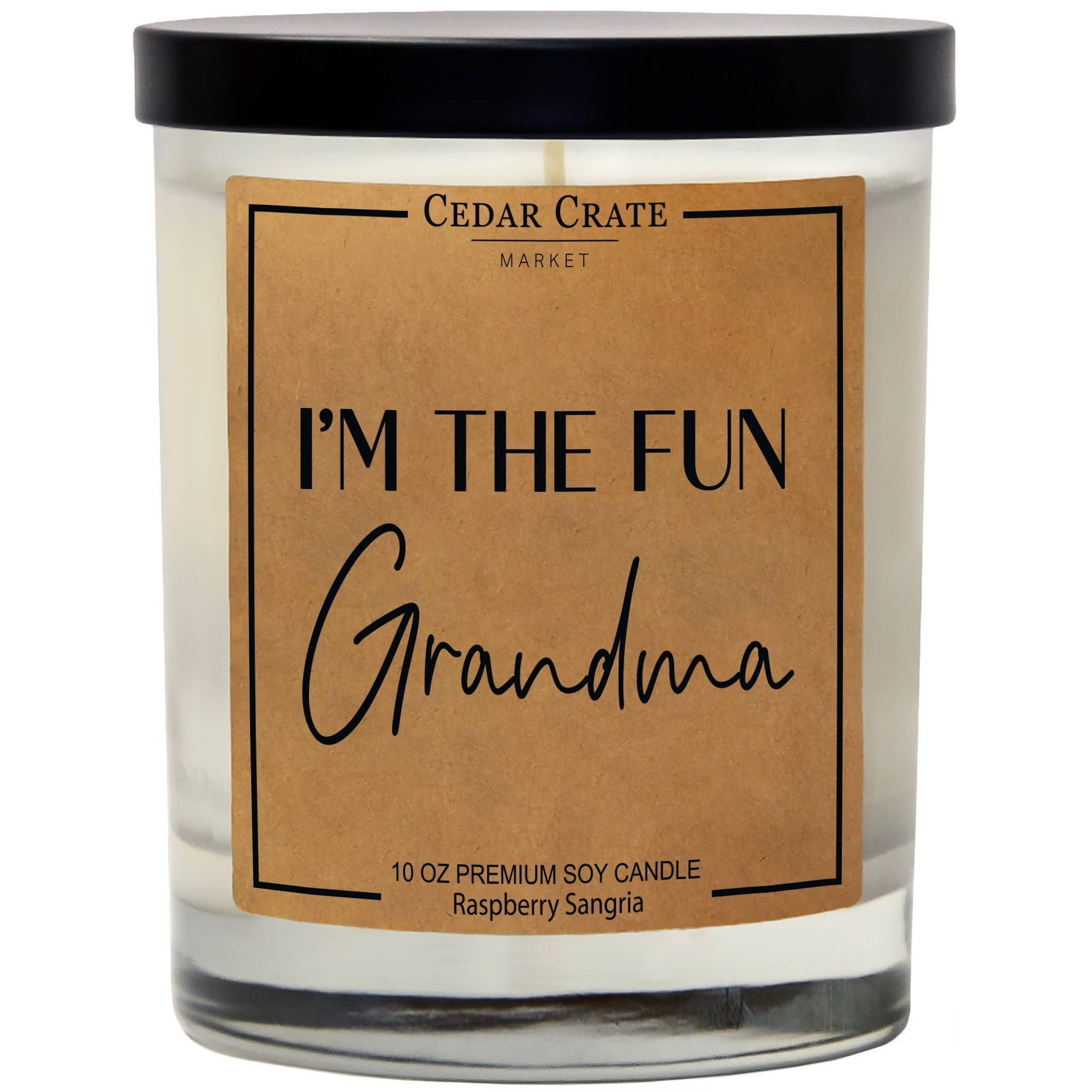 I'M THE FUN GRANDMA SOY CANDLE