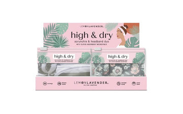 HIGH & DRY MICROFIBER SCRUNCHIE