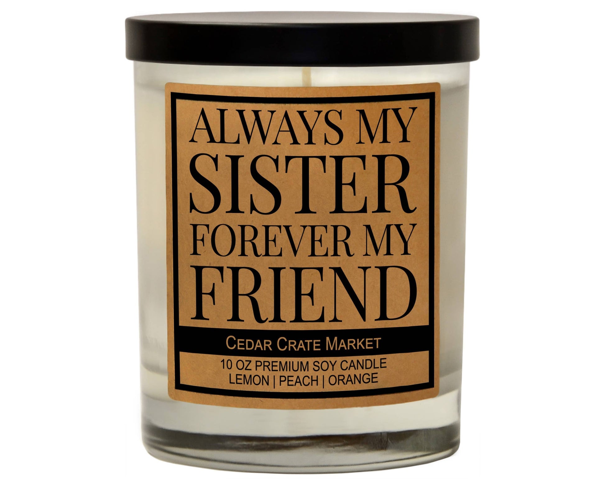 ALWAYS MY SISTER CANDLE