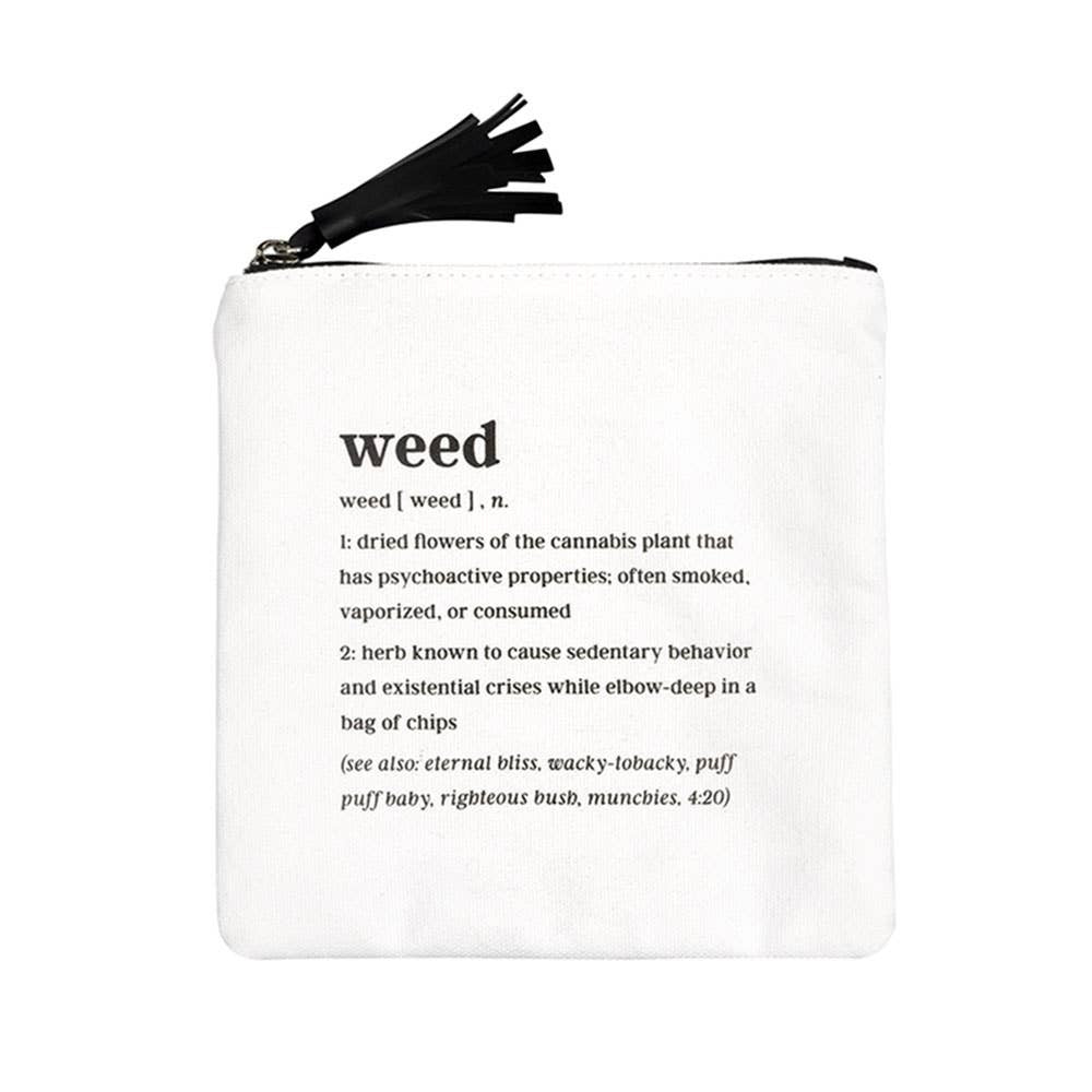 WEED COSMETIC BAG