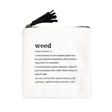 WEED COSMETIC BAG