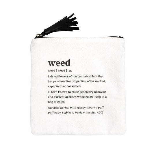 WEED COSMETIC BAG