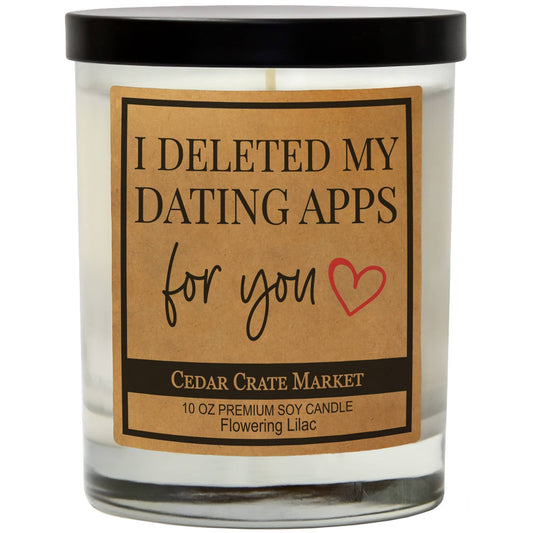 DELETED MY DATING APPS
