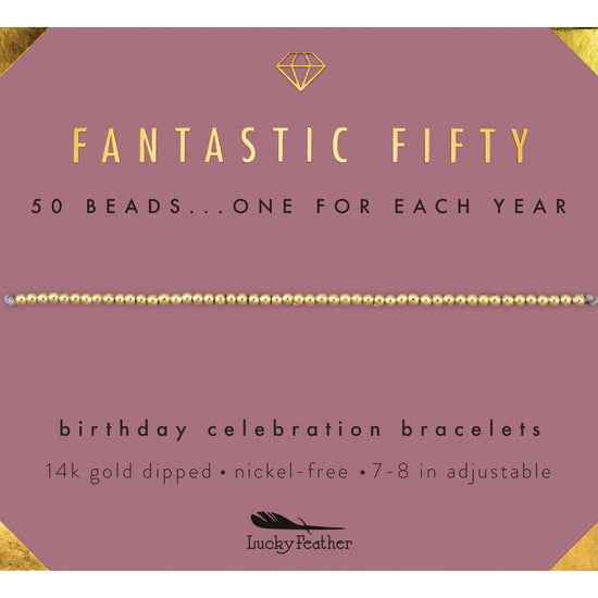 FIFTY MILESTONE BRACELET