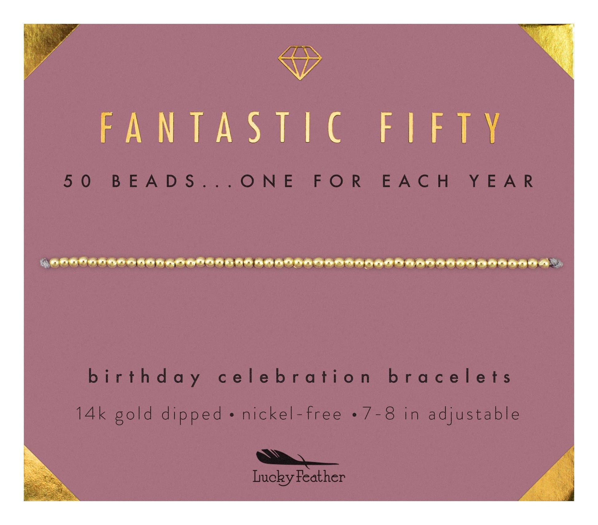 FIFTY MILESTONE BRACELET
