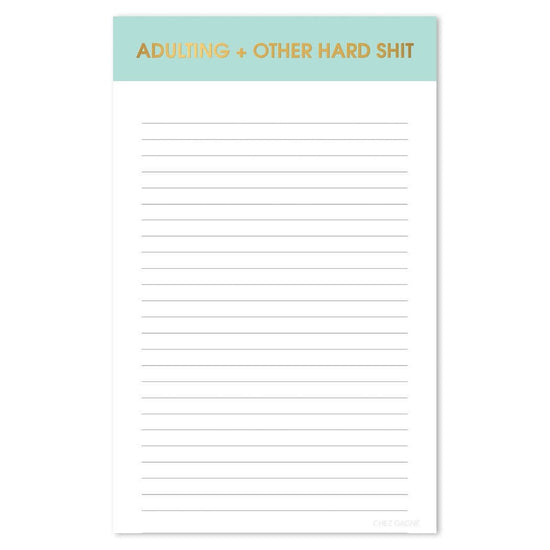 ADULTING + OTHER SHIT NOTEPAD