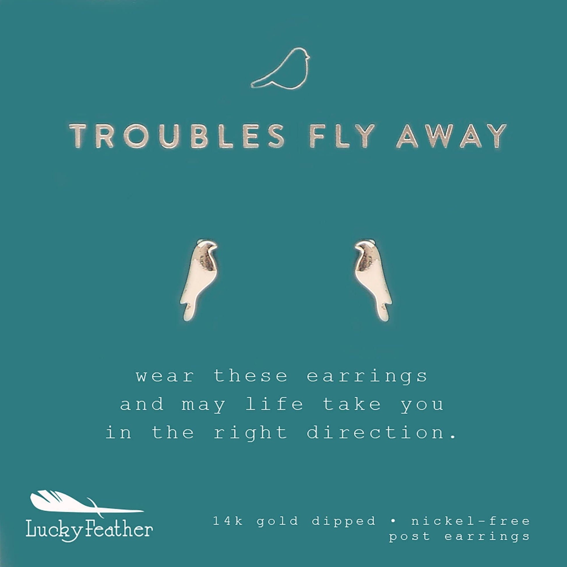 TROUBLES FLY AWAY