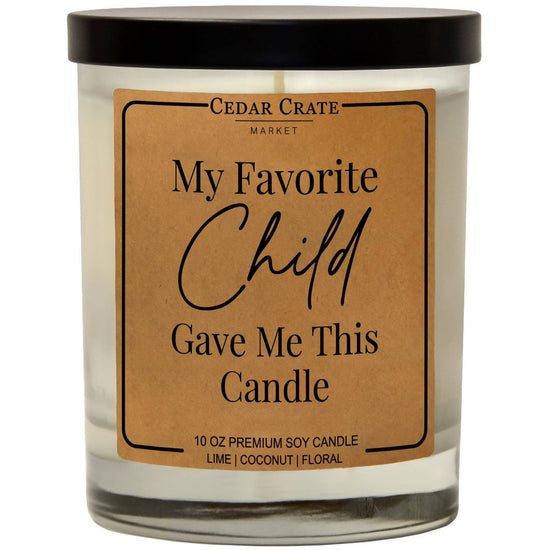 MY FAVORITE CHILD CANDLE