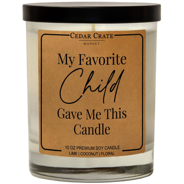 MY FAVORITE CHILD CANDLE
