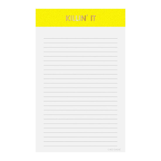 KILLIN' IT NOTEPAD