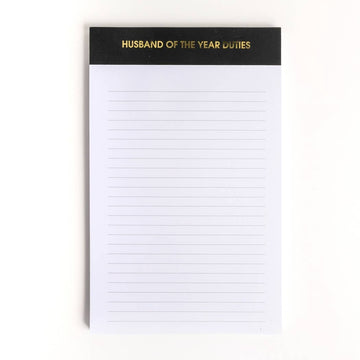 HUSBAND OF YEAR NOTEPAD