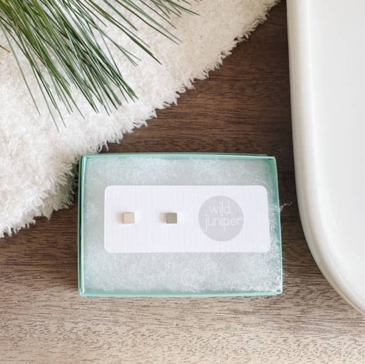 SILVER TINY SQUARES