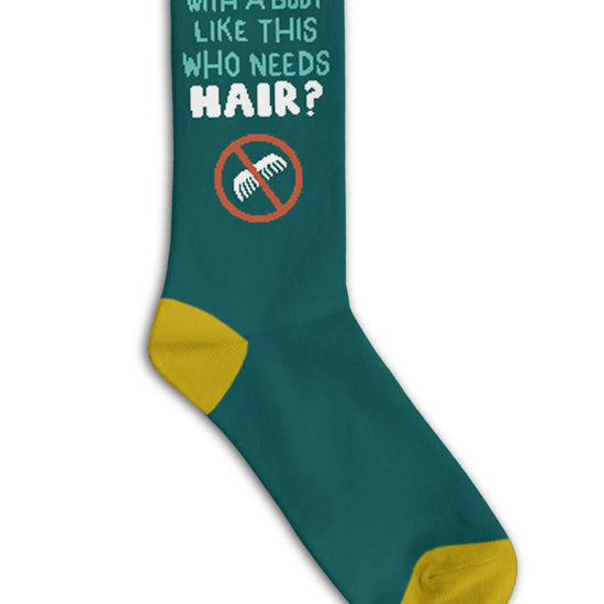 WITH A BODY LIKE THIS SOCKS
