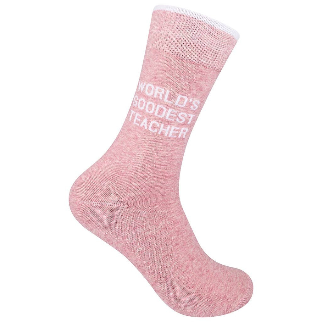 WORLD'S GOODEST TEACHER SOCKS