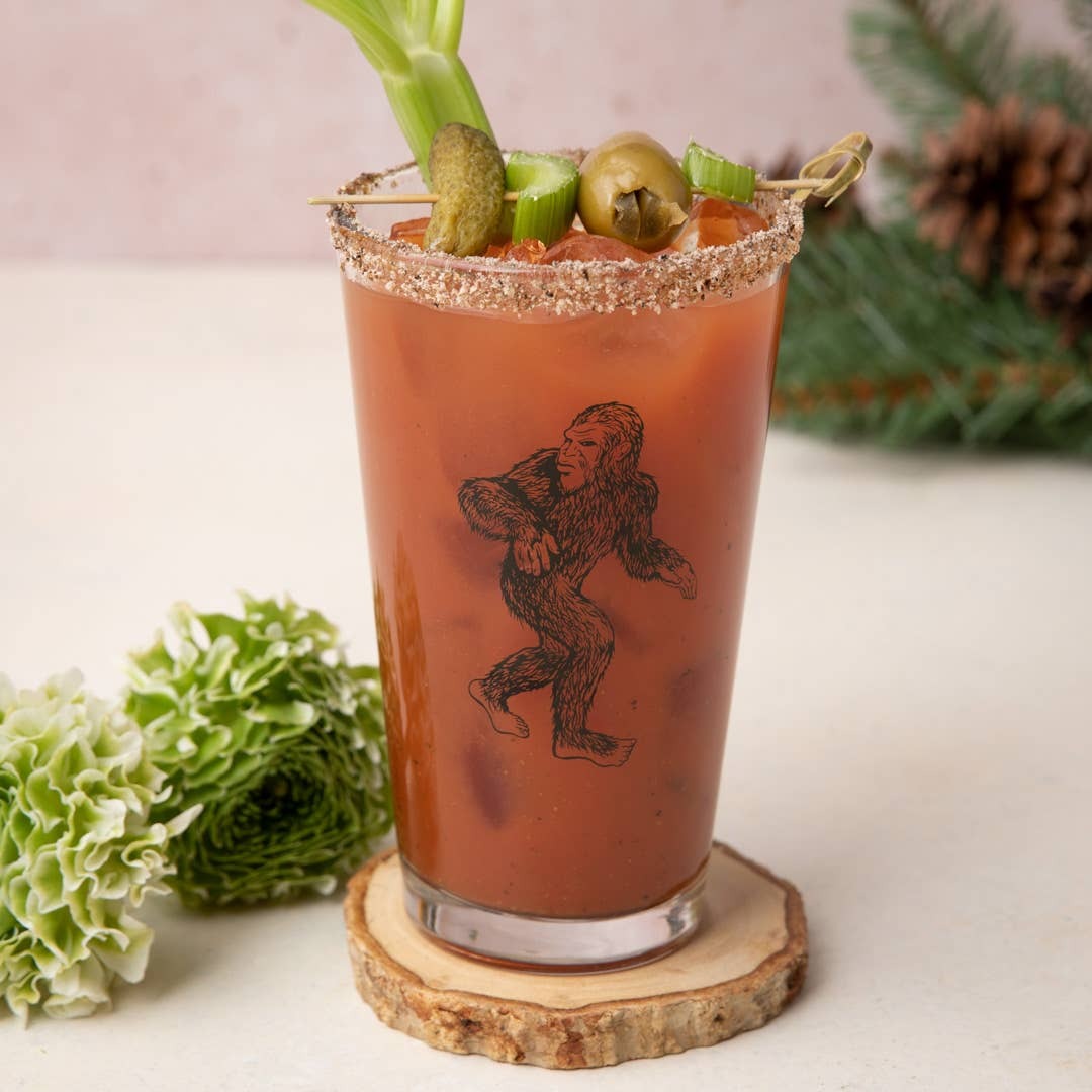 SASQUATCH PINT GLASS
