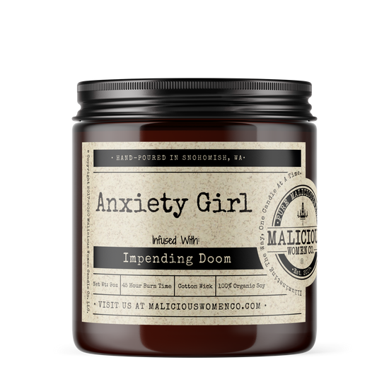 ANXIETY GIRL CANDLE