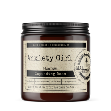 ANXIETY GIRL CANDLE