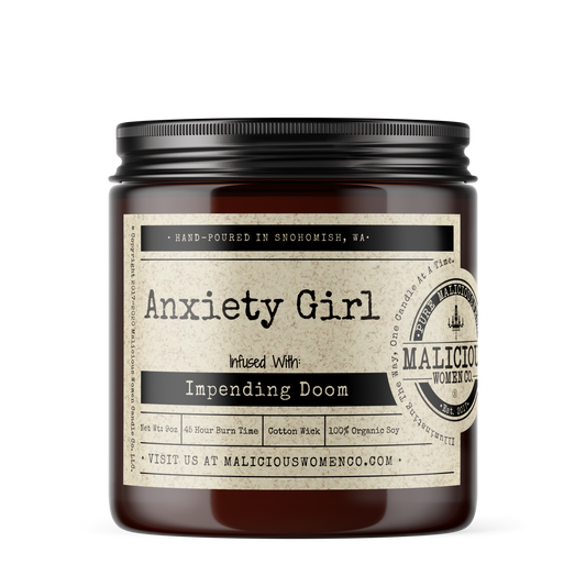 ANXIETY GIRL CANDLE
