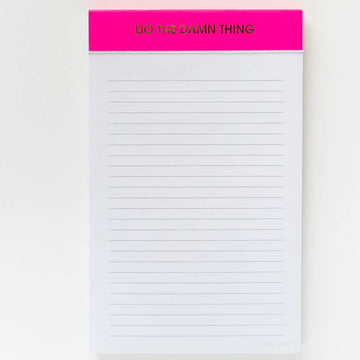 DO THE DAMN THING NOTEPAD