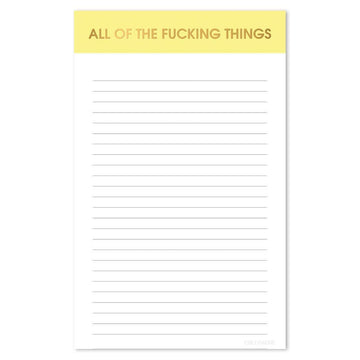 ALL THE FUCKING THINGS NOTEPAD