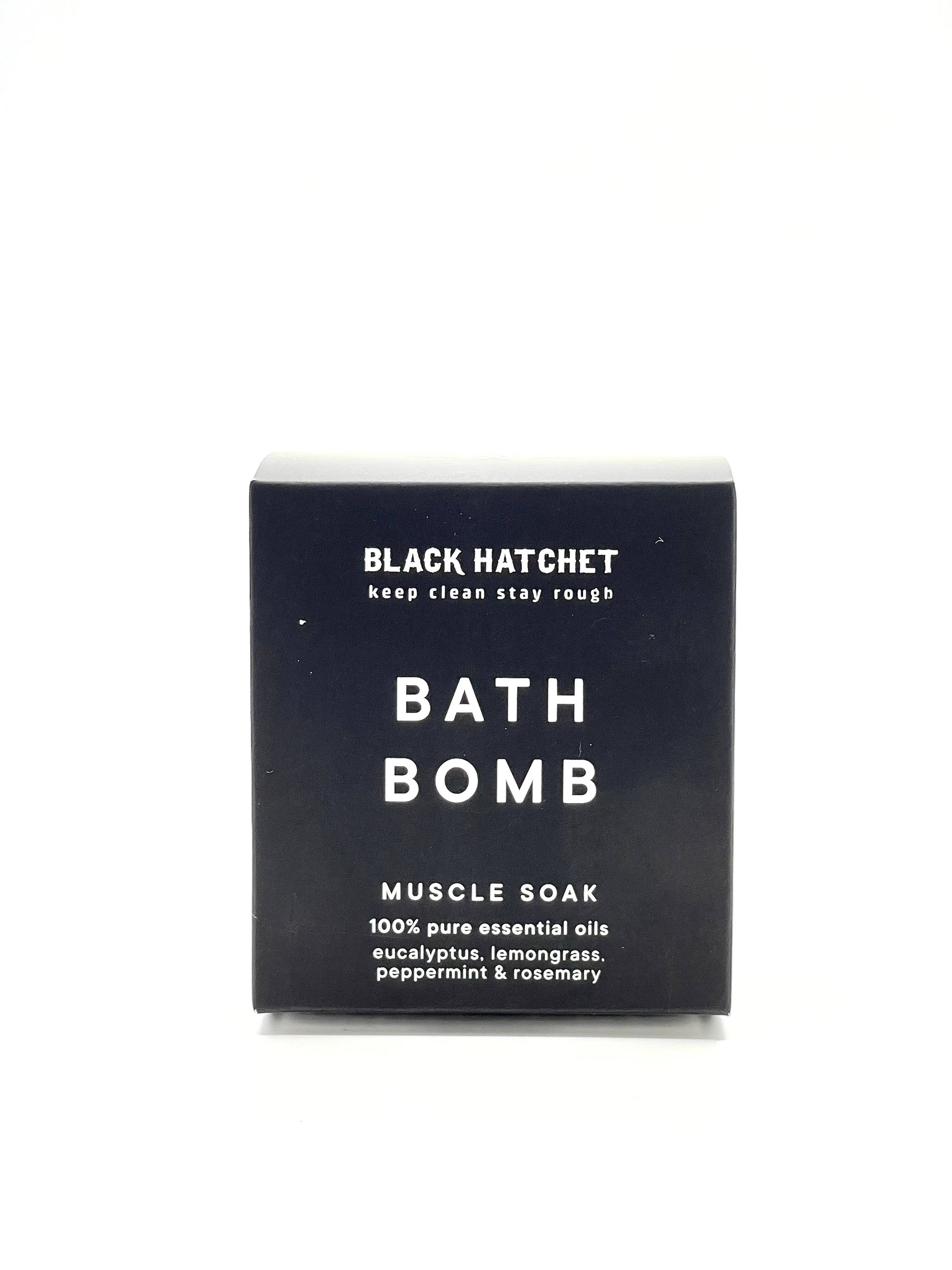 BLACK HATCHET BATH BOMB