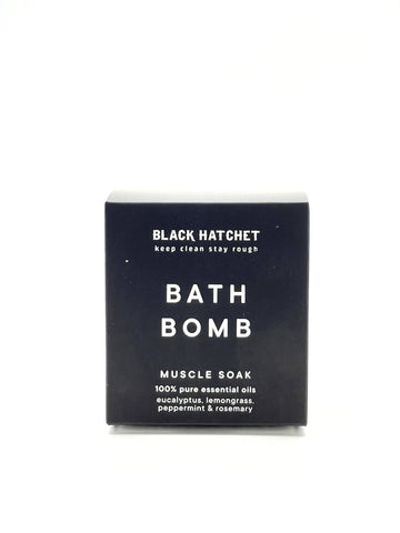 BLACK HATCHET BATH BOMB