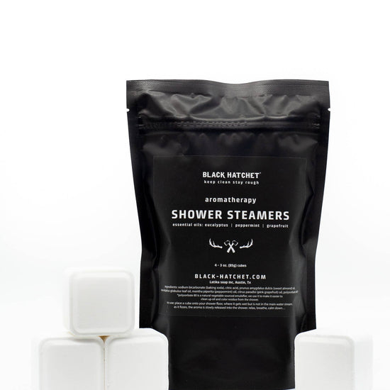 BLACK HATCHET SHOWER STEAMERS
