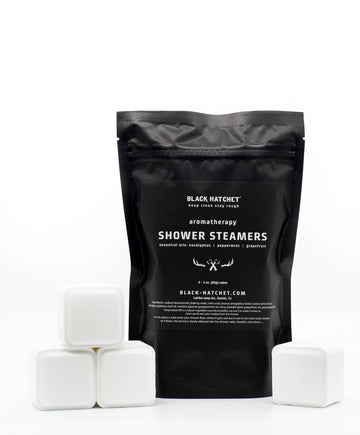 BLACK HATCHET SHOWER STEAMERS