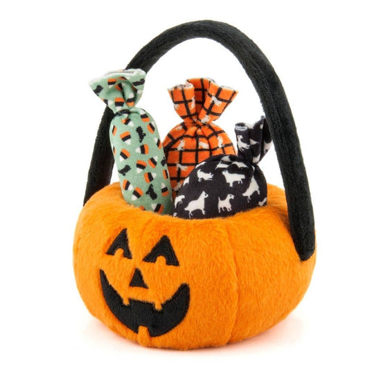 HOWL-O-WEEN PUMPKIN BASKET