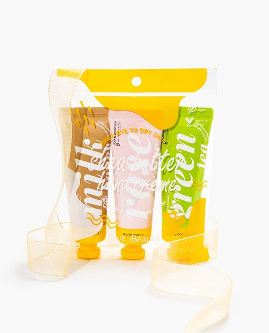 LOTION TRIO (ROSE, GR TEA, M&H)