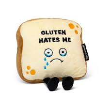 GLUTEN HATES ME PLUSHIE