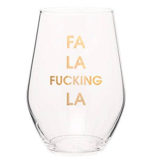 FA LA FUCKING LA GLASS