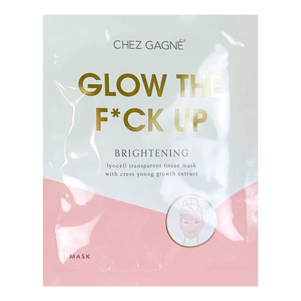 GLOW THE F*CK UP SHEET MASK