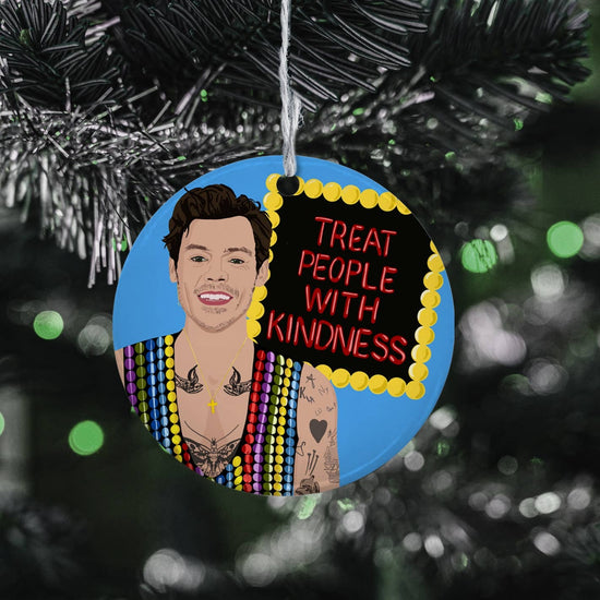 HARRY STYLES KINDNESS ORNAMENT