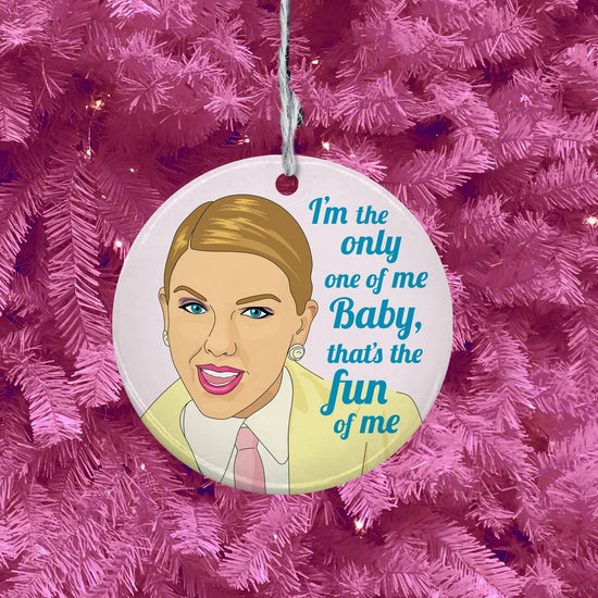 TAYLOR SWIFT ONE OF ME ORNAMENT