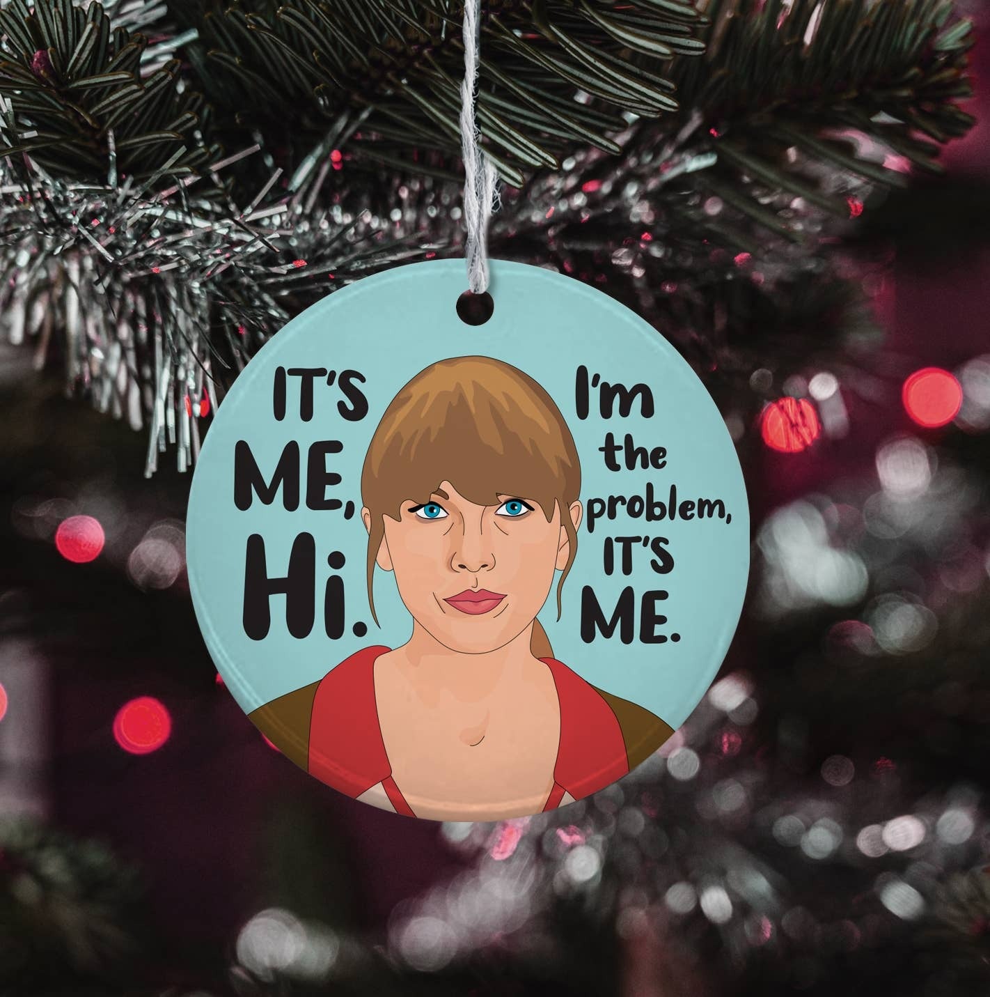 TAYLOR SWIFT IT'S ME ORNAMENT