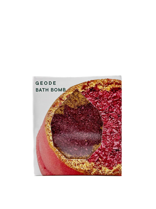RUBY GEODE BATH BOMB