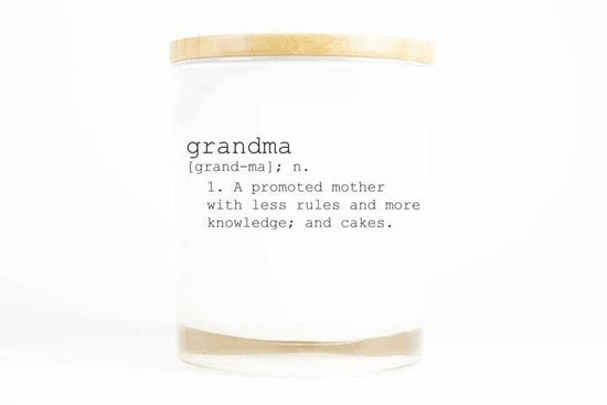 DEFINITION OF GRANDMA SOY CANDLE