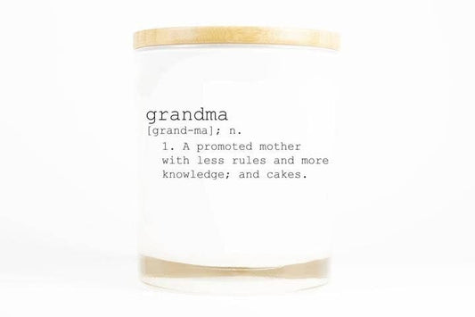 DEFINITION OF GRANDMA SOY CANDLE