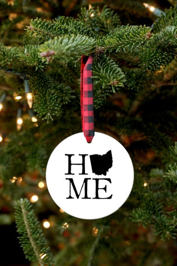 OHIO HOME ORNAMENT