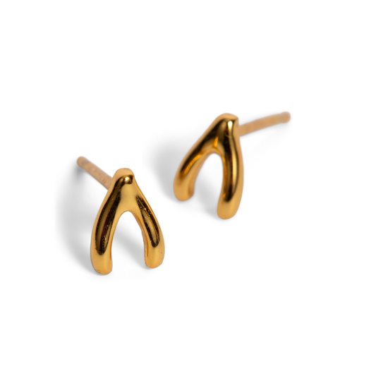 WISHBONE EARRINGS