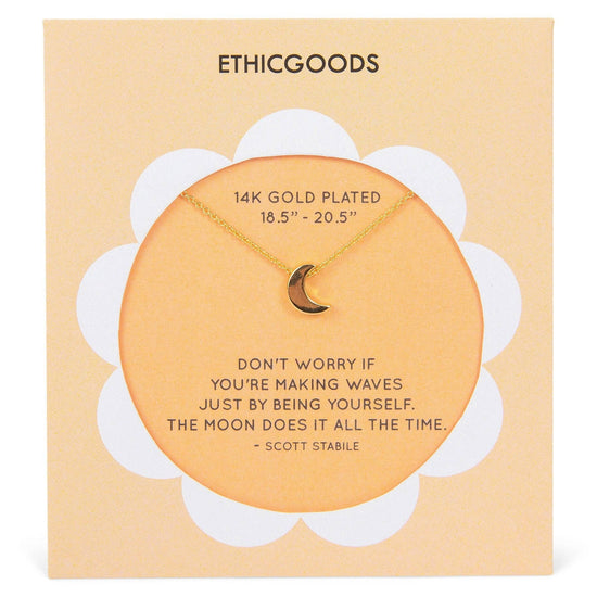 MOON GOLD PENDANT