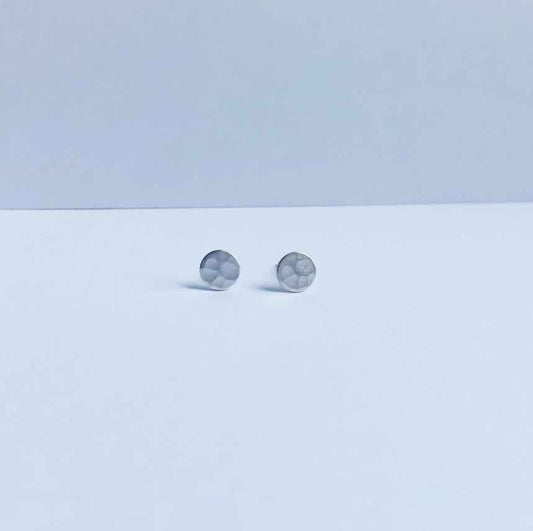 SILVER TEXTURED CIRCLES